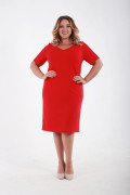 Платье 061503 ЛаТэ (Красный)